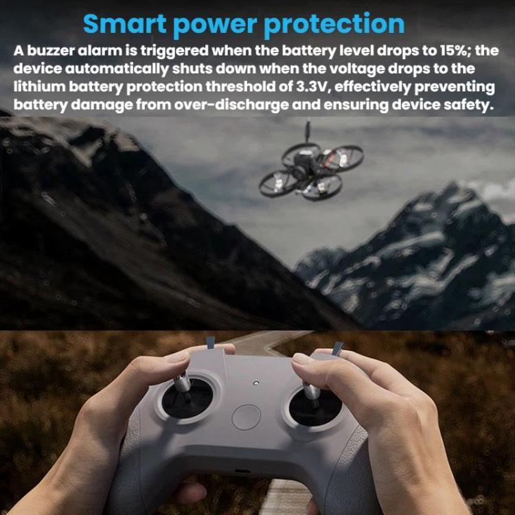 STARTRC C8 ELRS Remote Control Drone Training Aeromodelling Remote Control Traversing Aircraft Simulator Handle, Spec: With CR8 Receiver