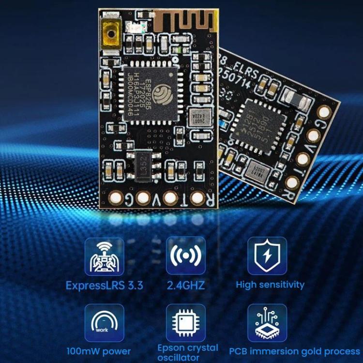 STARTRC CR8 ELRS 2.4G Nano Receiver FPV Long Range Racing Drone Receiver