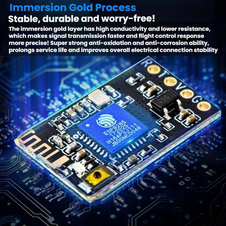STARTRC CR8 ELRS 2.4G Nano Receiver FPV Long Range Racing Drone Receiver