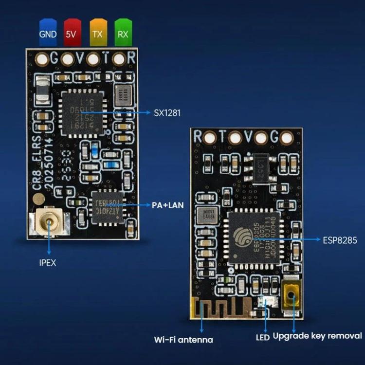 STARTRC CR8 ELRS 2.4G Nano Receiver FPV Long Range Racing Drone Receiver