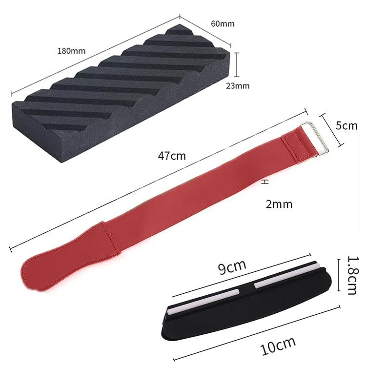 Outdoor Kitchen Double-Sided Sharpening Stone Set - 7pcs /Set