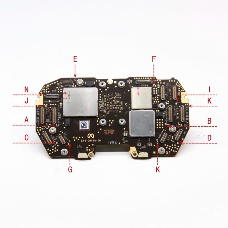 For Meta Quest Pro Internal Motherboard Flex Cable VR Headset Repair, Spec: Code N