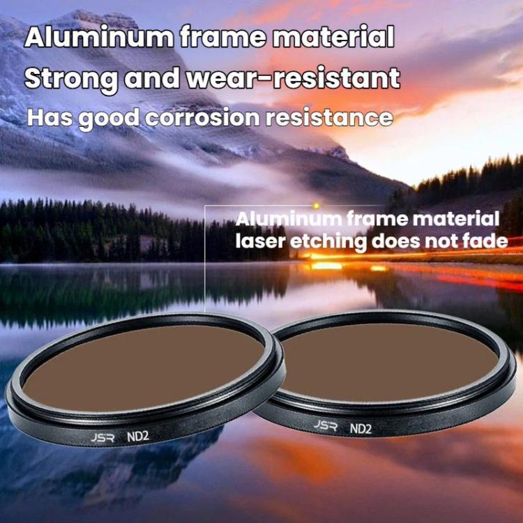 JSR ND32 43mm Micro SLR Camera Light Reduction Filter Medium Gray Density Lens