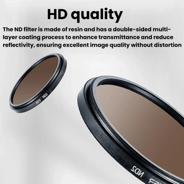 JSR ND32 37mm Micro SLR Camera Light Reduction Filter Medium Gray Density Lens
