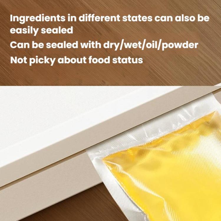 Fully Automatic Vacuum Packaging Machine Sealing Preservation Sealer, Specification: US Plug