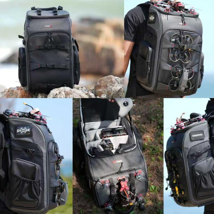 STARTRC BP2 FPV Drone Carry Backpack Outdoor Large Capacity Waterproof Durable Storage Bag - Gray