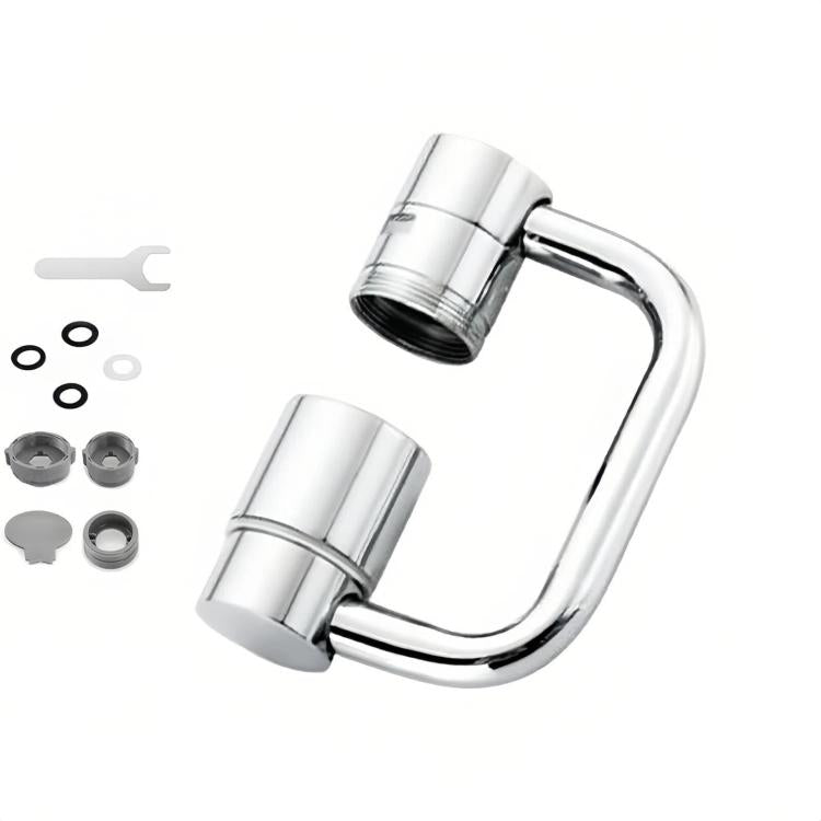 Universal Faucet Extender Kitchen Splash-Proof Faucet Rotatable Aerator Nozzle, Spec: U-Shaped Single Mode With Accessories