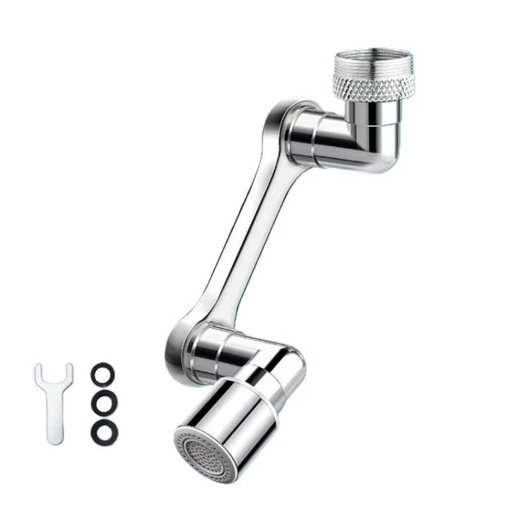 Universal Faucet Extender Kitchen Splash-Proof Faucet Rotatable Aerator Nozzle, Spec: Full Alloy Dual Mode