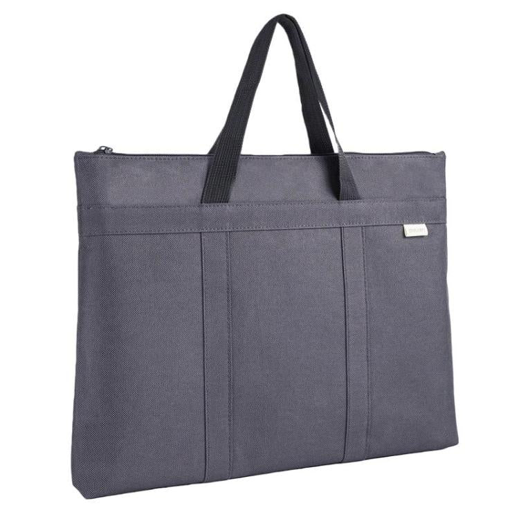 Deli 63788 Portable Multilayer Conference Briefcase Office Business Zipper Computer Bag