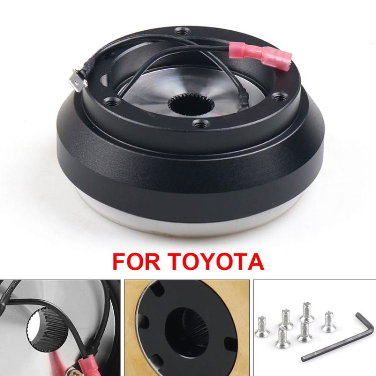 For Toyota 6-Hole Steering Wheel Connector Aftermarket Steering Wheel Base