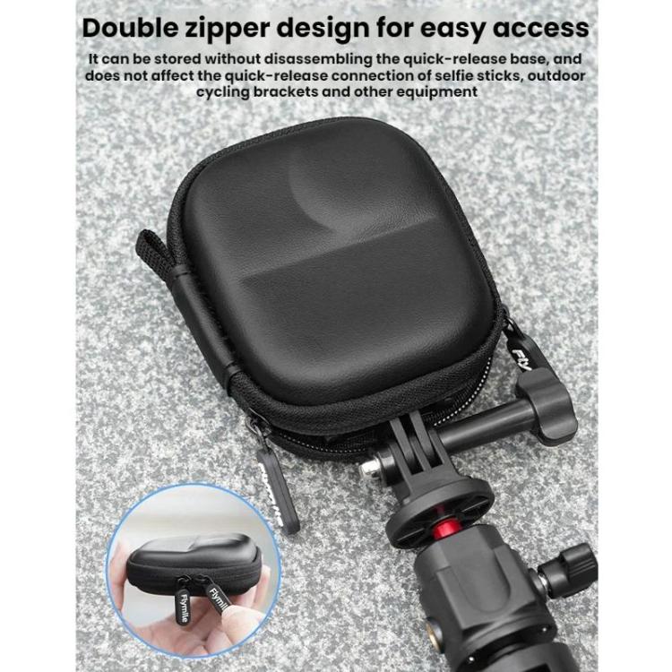 For DJI Osmo Nano Flymile Action Camera Protective Storage Box - Black