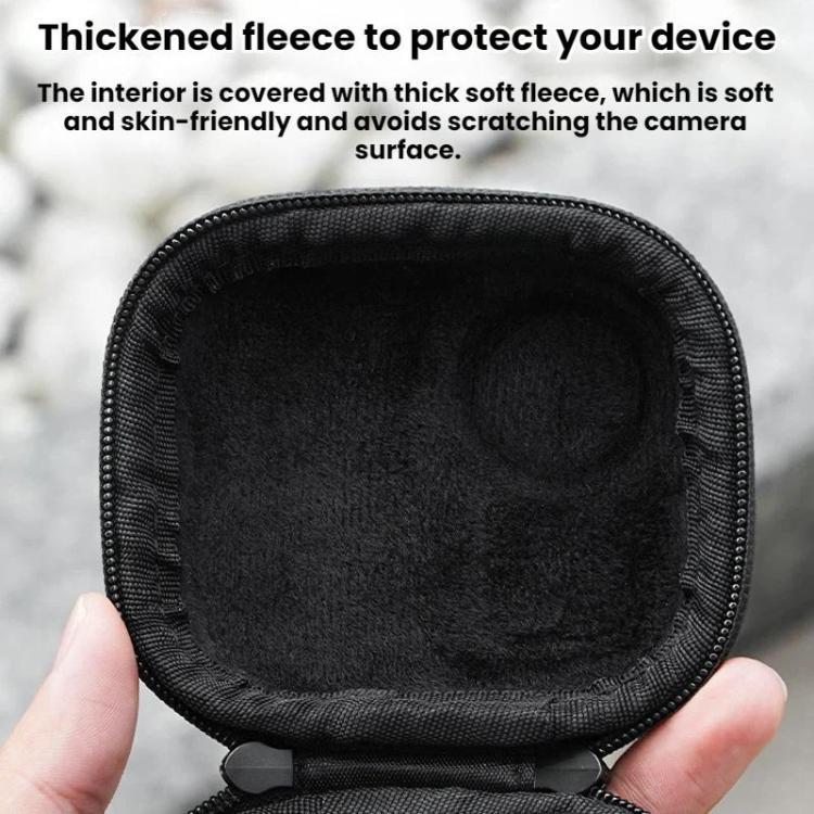 For DJI Osmo Nano Flymile Action Camera Protective Storage Box - Black