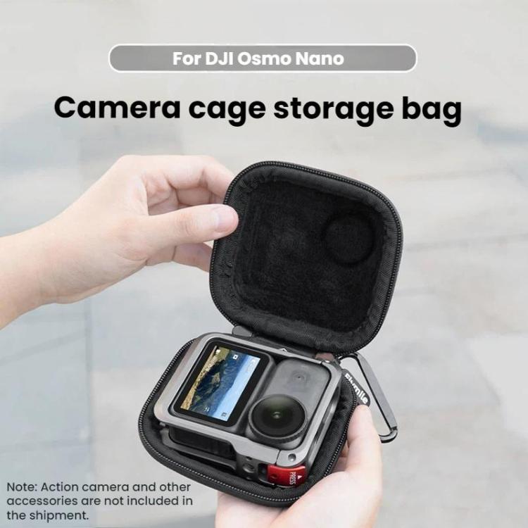 DJI Osmo Nano Flymile Cage Edition Action Camera Protective Storage Case - Black