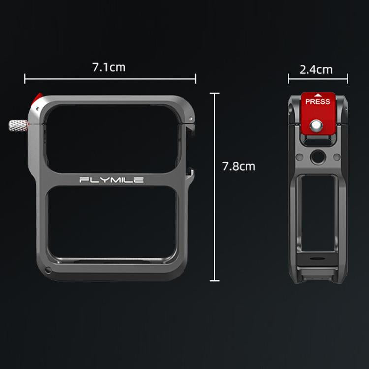 For DJI Osmo Nano Flymile Metal Cage Camera Extension Protective Frame - ON003
