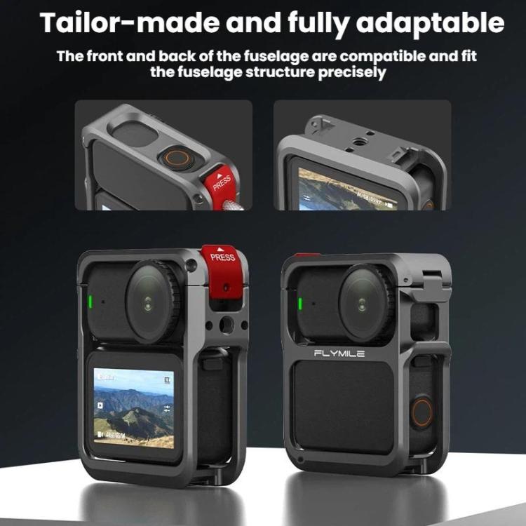 For DJI Osmo Nano Flymile Metal Cage Camera Extension Protective Frame - ON003