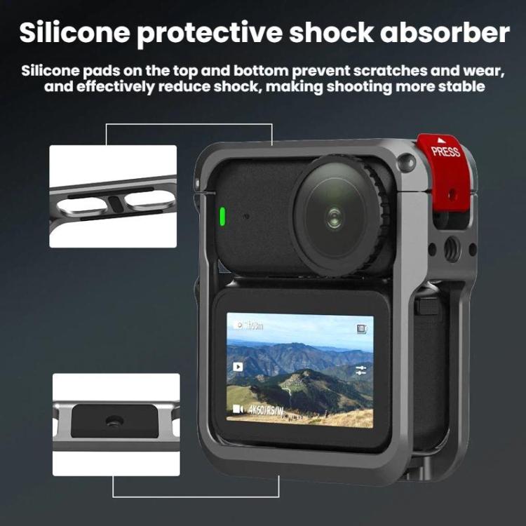 For DJI Osmo Nano Flymile Metal Cage Camera Extension Protective Frame - ON003