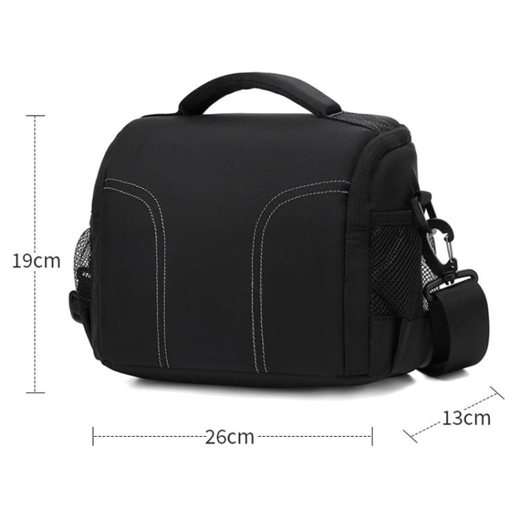 Handheld Portable Camera Bag DSLR Camera Crossbody Bag - Black