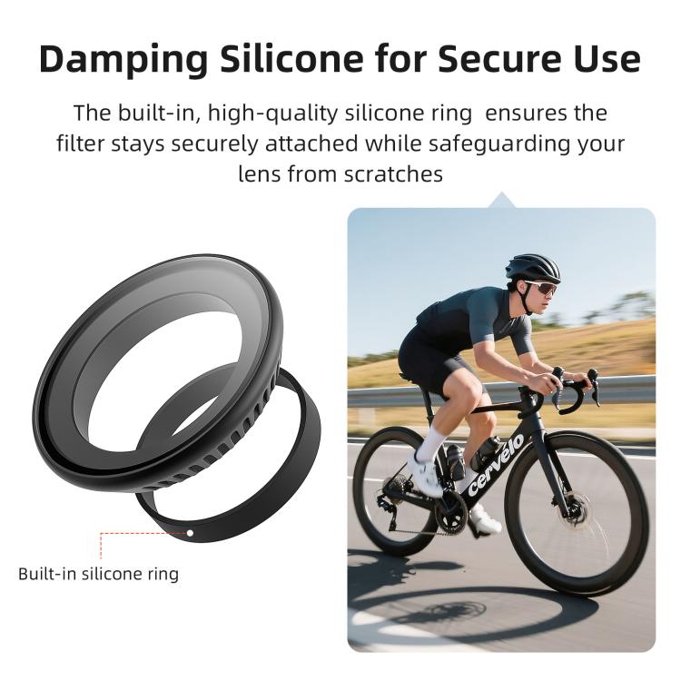 For Insta360 GO Ultra aMagisn Quick-Release Lens Filters Camera Accessories, Spec: CPL