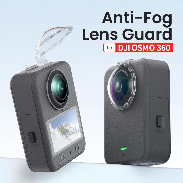 For DJI Osmo 360 aMagisn Anti-Fog Clip-On Lens Guard HD Lens Cover - PD11