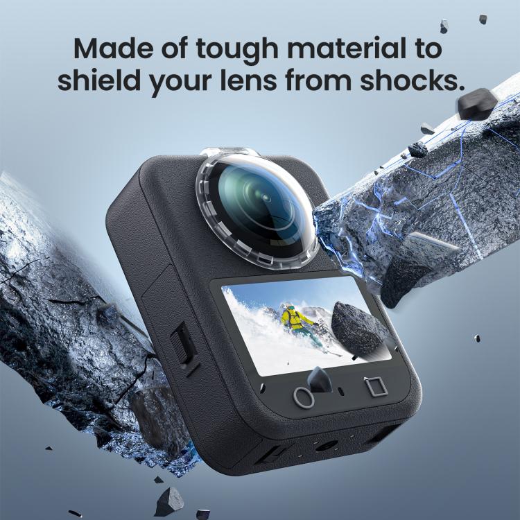 For DJI Osmo 360 aMagisn Anti-Fog Clip-On Lens Guard HD Lens Cover - PD11