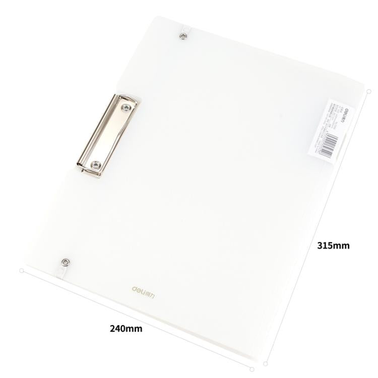 Deli 72551 Test Paper Classification Folder A3 File Folder File Flat Clip - Color Random Delivery