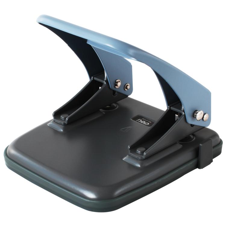 Deli 0104 Two Holes Punch With Ruler Lever Positioning 6mm Punch For 35 Pages