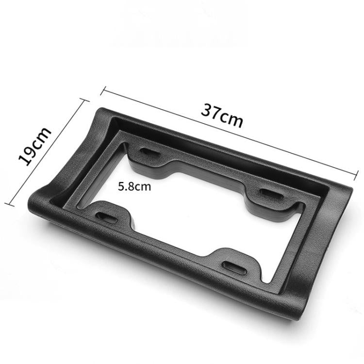 Car License Plate Frame Plate Holder Anti-Collision License Plate Frame, Spec: US