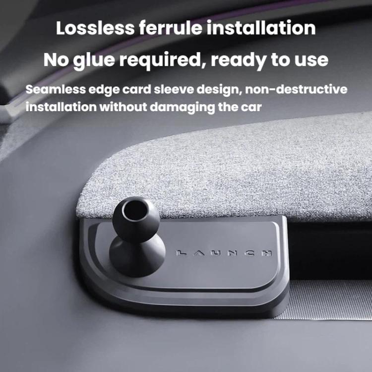 For Tesla 2025+ MODEL Y JUNIPER 2024+ Model 3 Highland Phone Holder Dashboard Phone Holder Base, Spec: Base Grey