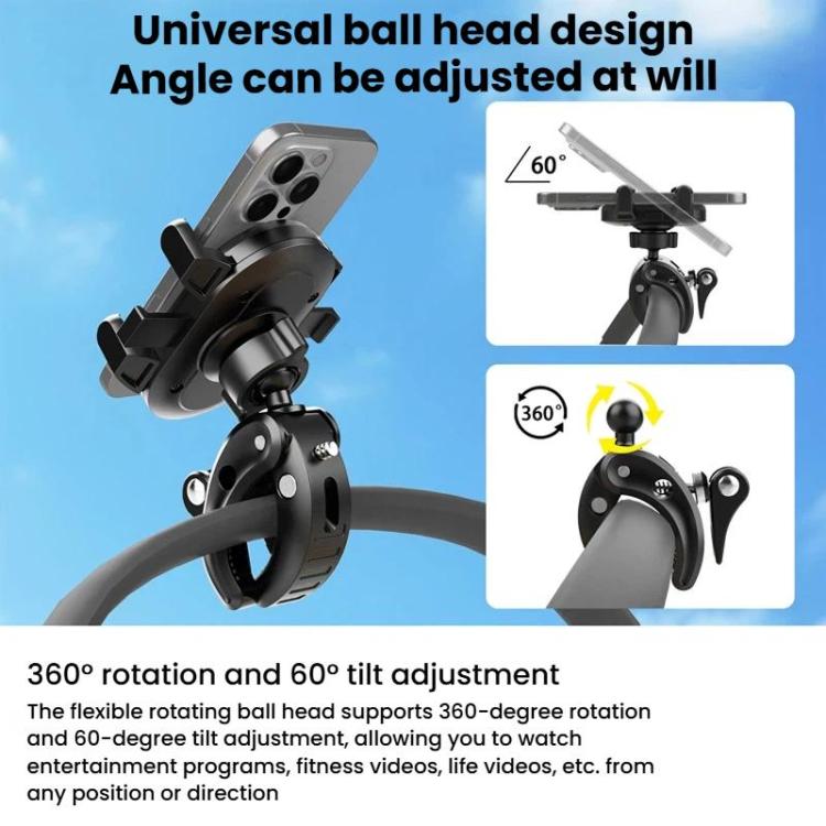 Phone Holder With Secure Clamp For Baby Strollers / Infant Pushchairs