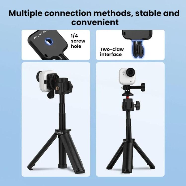 For Insta360 Go Ultra Flymile Magnetic Quick-release Expansion Bracket - Black