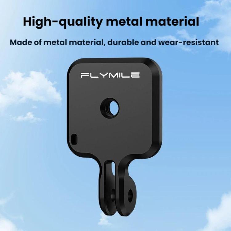 For Insta360 Go Ultra Flymile Magnetic Quick-release Expansion Bracket - Black
