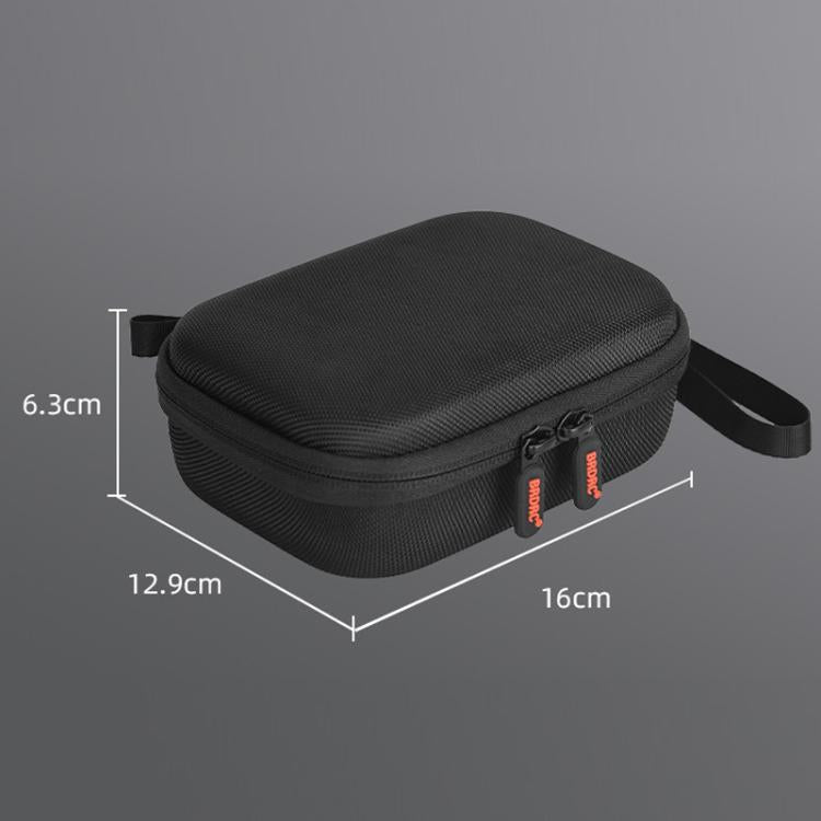 For DJI Osmo Nano BRDRC Action Camera Accessories Portable Storage Bag - Black