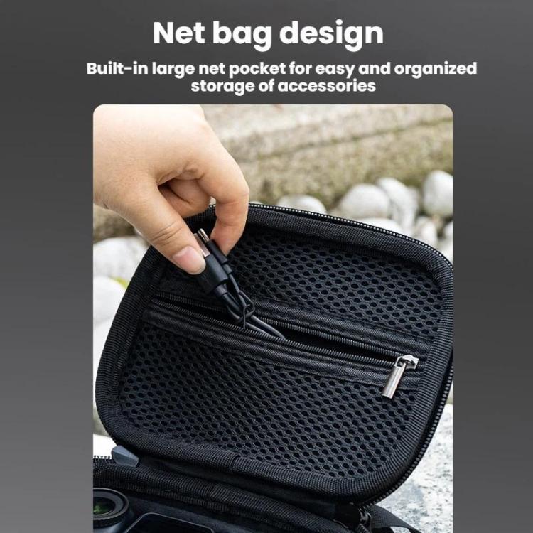 For DJI Osmo Nano BRDRC Action Camera Accessories Portable Storage Bag - Black