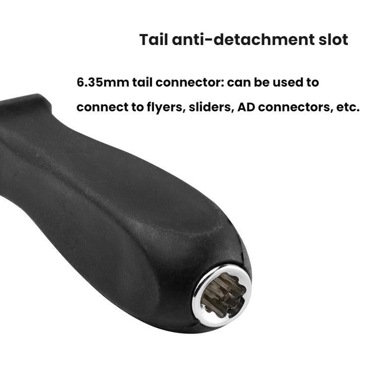 5pcs Socket Wrench Handle Extension Rod Combination Repair Tool, 型号: 1/4x150mm Chrome Plated