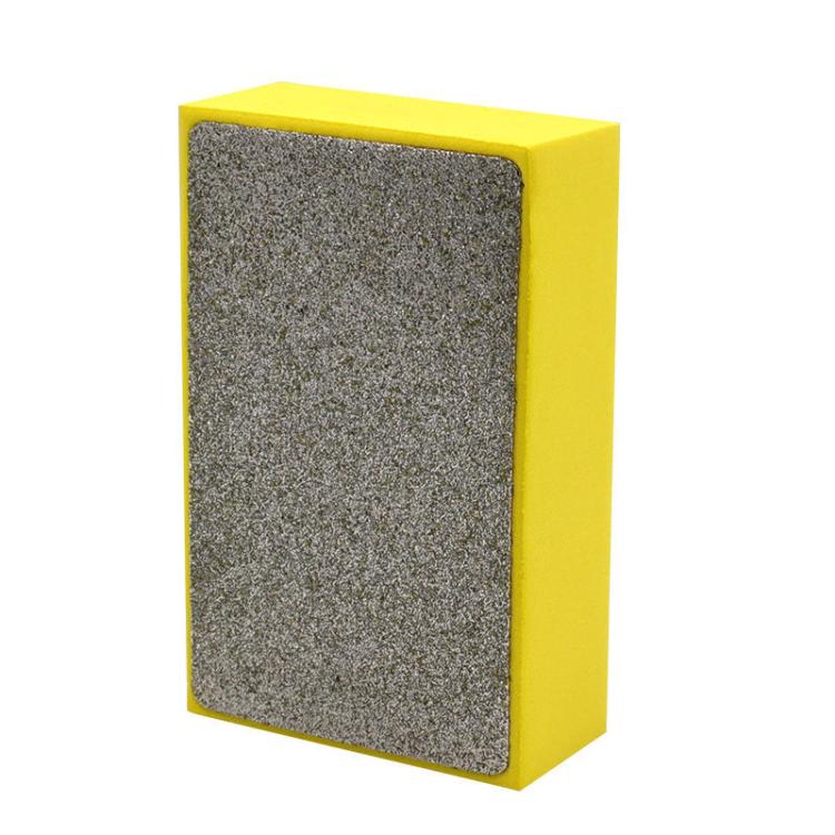 Full Abrasive Diamond Hand Grinding Disc For Glass Polishing And Stone Edge Trimming, Color: 60 Grit Yellow