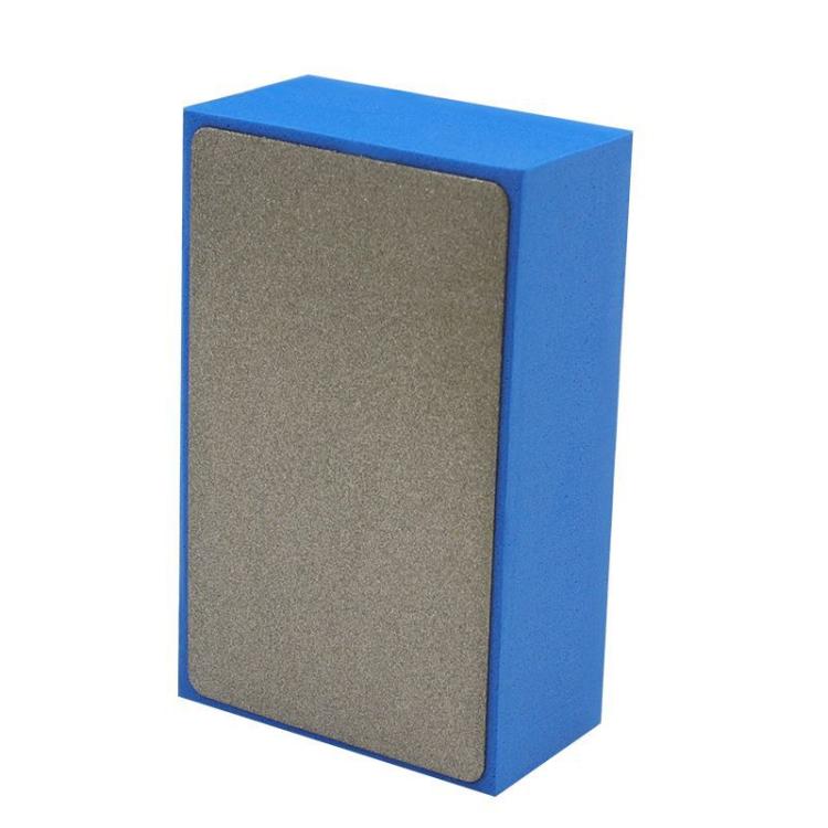 Full Abrasive Diamond Hand Grinding Disc For Glass Polishing And Stone Edge Trimming, Color: 200 Grit Blue