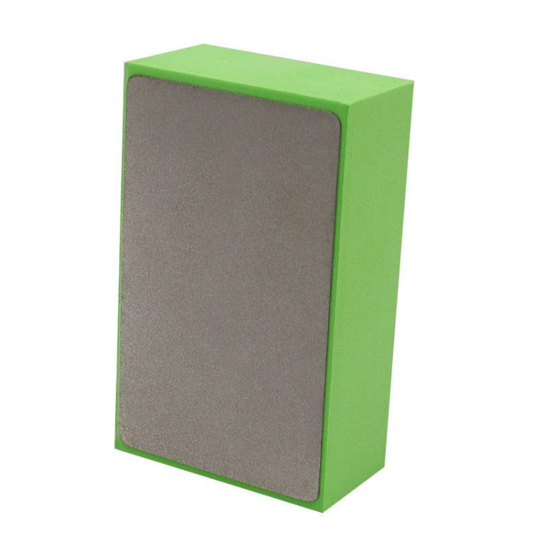 Full Abrasive Diamond Hand Grinding Disc For Glass Polishing And Stone Edge Trimming, Color: 400 Grit Green