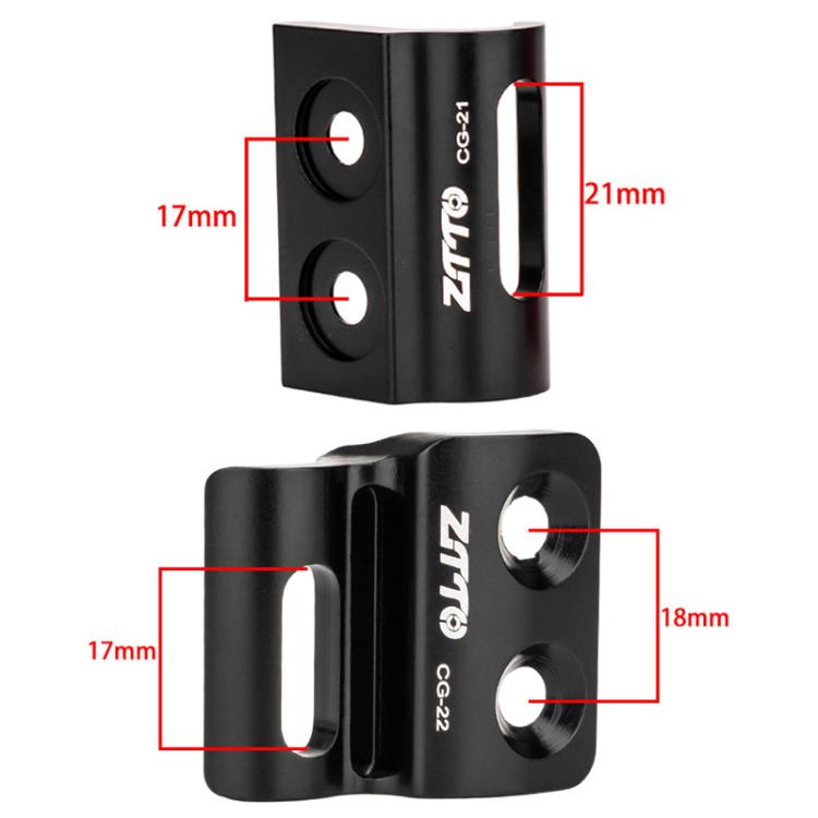 ZTTO Road Bike Front Derailleur Bracket Front Derailleur Hanger Mounting Clip, Spec: CG22 Red