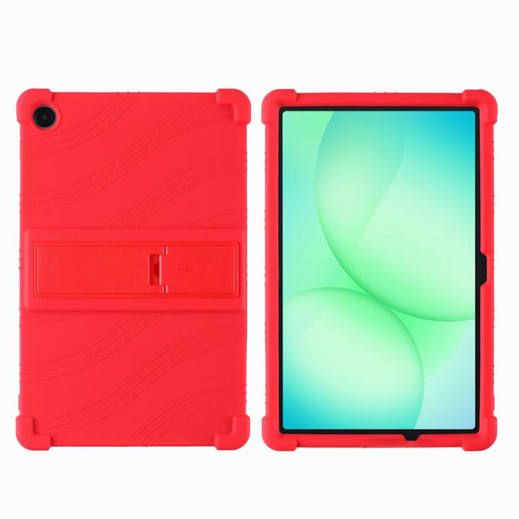 For Samsung Galaxy Tab A11+ / A9+ Shockproof Silicone Tablet Protective Case With Holder