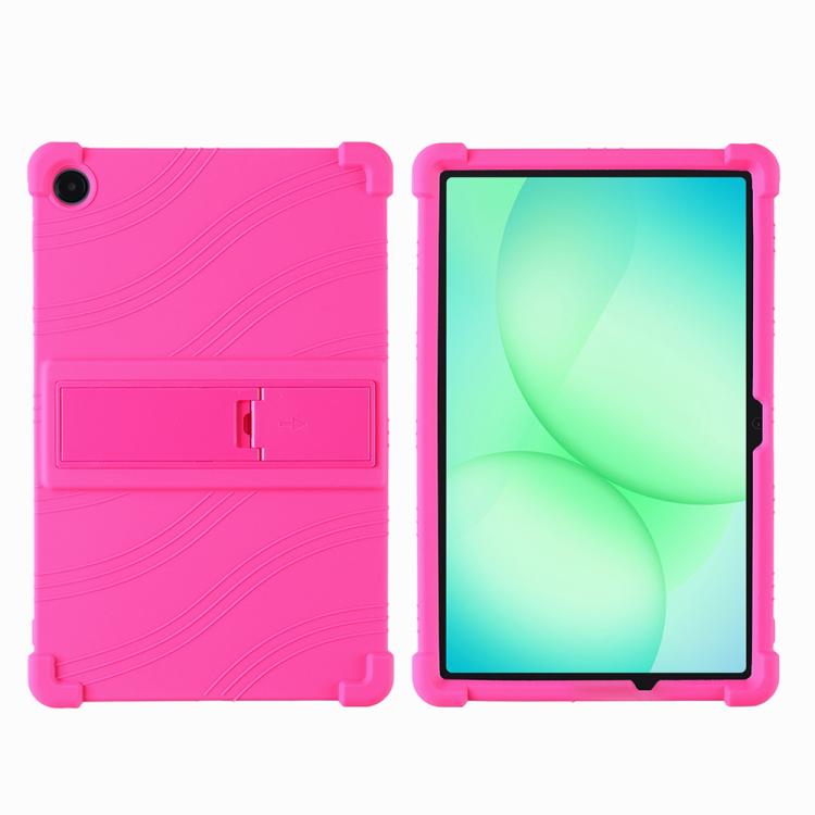 For Samsung Galaxy Tab A11+ / A9+ Shockproof Silicone Tablet Protective Case With Holder