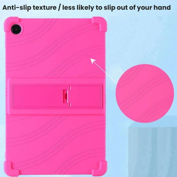 For Samsung Galaxy Tab A11+ / A9+ Shockproof Silicone Tablet Protective Case With Holder
