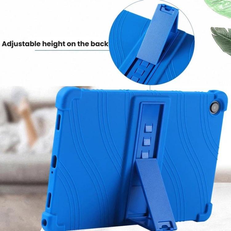For Samsung Galaxy Tab A11+ / A9+ Shockproof Silicone Tablet Protective Case With Holder