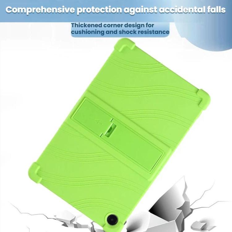For Samsung Galaxy Tab A11+ / A9+ Shockproof Silicone Tablet Protective Case With Holder
