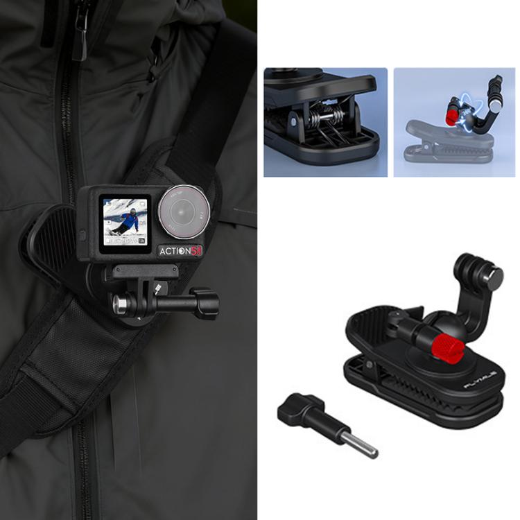 For DJI/GoPro/Insta360 Backpack Shoulder Strap Camera Mount, Specification: Regular