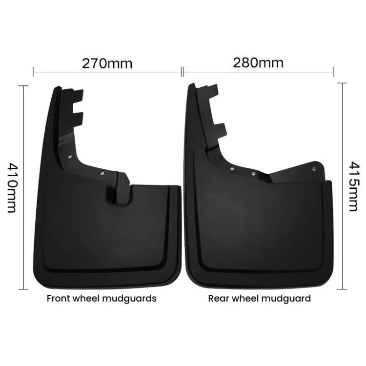 4pcs For Ford F-150 2021-On Car Tire Mudguard