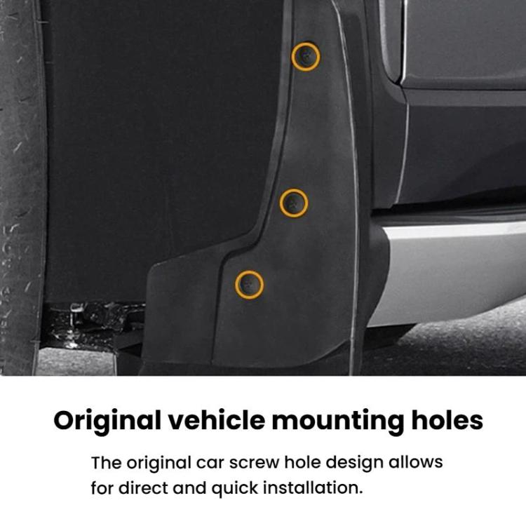 For Mazda 3 / Axela Hatchback 2020-2025 4pcs Car Tire Mudguard