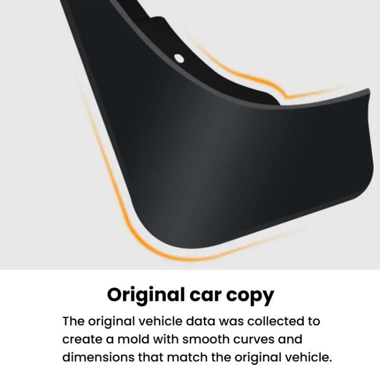 For Mazda 3 / Axela Hatchback 2020-2025 4pcs Car Tire Mudguard