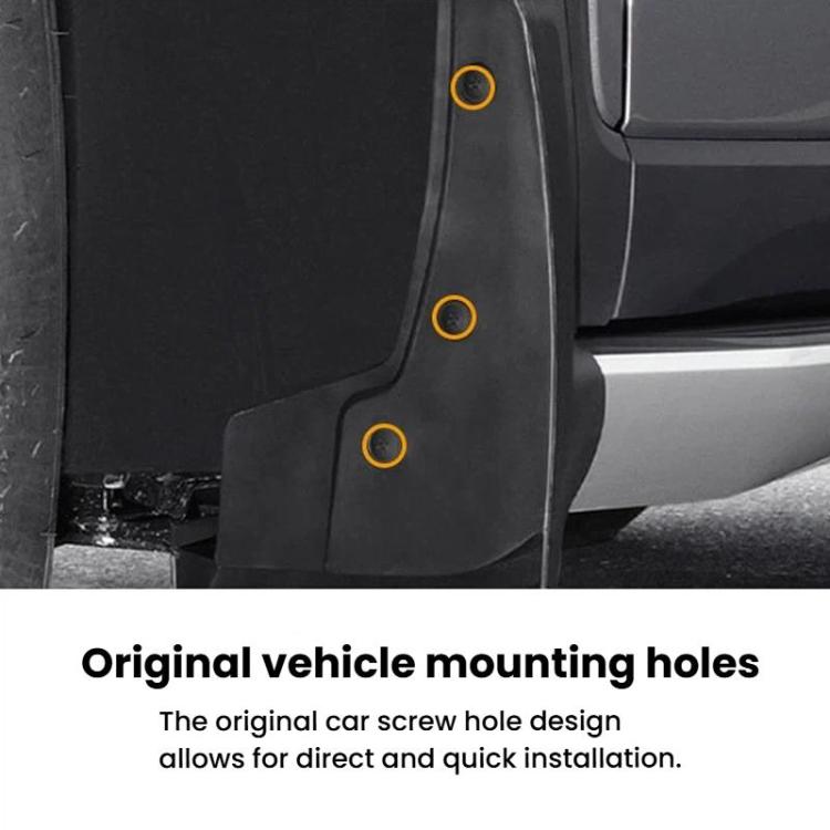 For Mercedes-Benz Viano / Vito 2012-2015 4pcs Car Tire Mudguard