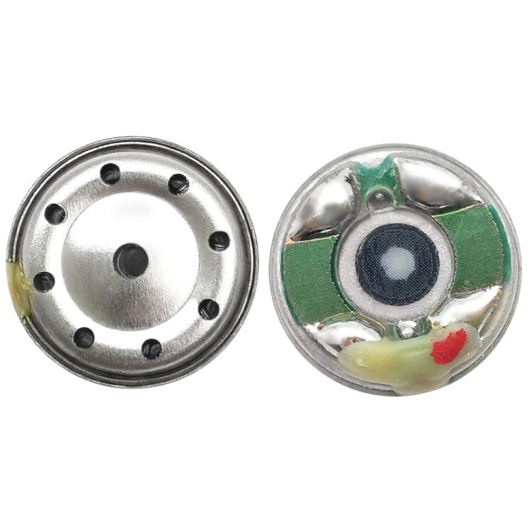 ZS0327 2pcs 10mm Carbon Nanotubes DLC CNT Diaphragm Unit Speaker DIY Low Frequency HIFI Vocal Headphone Speaker