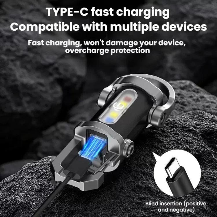 Mini Emergency Work Keychain Light for Outdoor Camping - S007